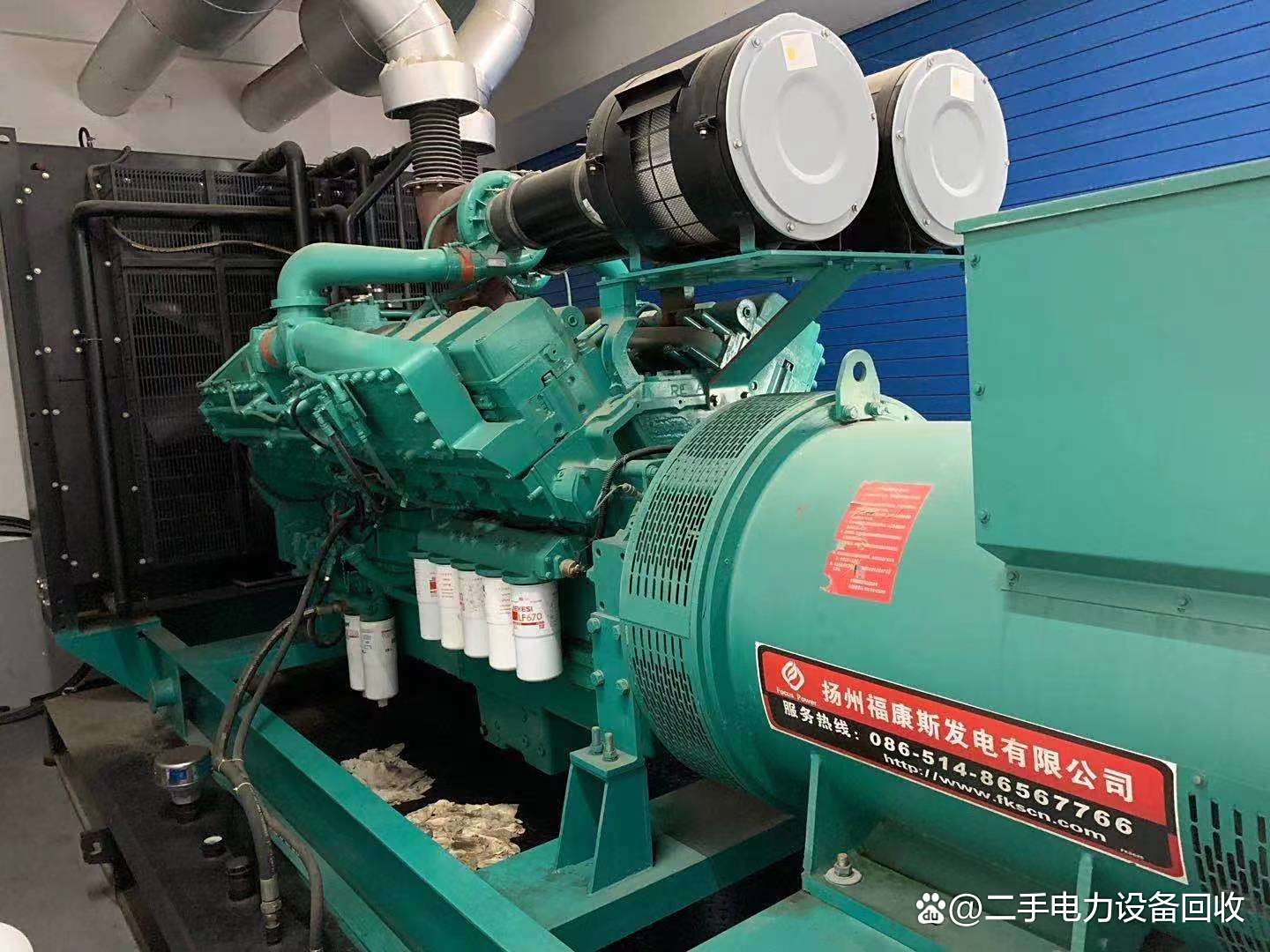 杭州发电机回收专项服务 二手进口发电机高价回收，盘活企业闲置资产